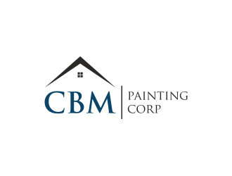 CBM Painting Corp. logo design by enilno
