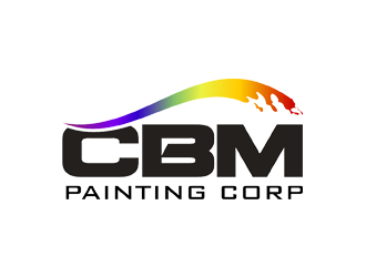 CBM Painting Corp. logo design by zeta
