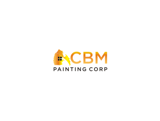CBM Painting Corp. logo design by Franky.
