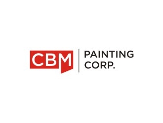 CBM Painting Corp. logo design by EkoBooM