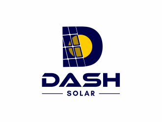 Dash Solar logo design by MagnetDesign