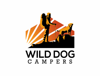 WILD DOG CAMPERS logo design by mletus