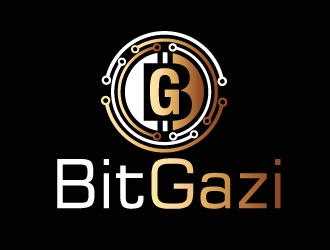 BitGazi logo design by shravya