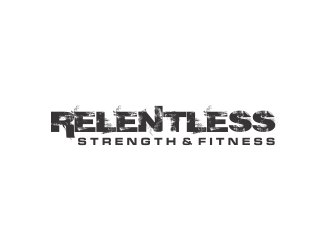 RELENTLESS    Strength & Fitness logo design by oke2angconcept
