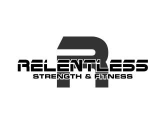 RELENTLESS    Strength & Fitness logo design by Inlogoz