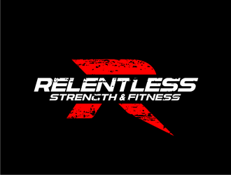 RELENTLESS    Strength & Fitness logo design by haze