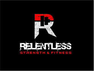 RELENTLESS    Strength & Fitness logo design by Girly