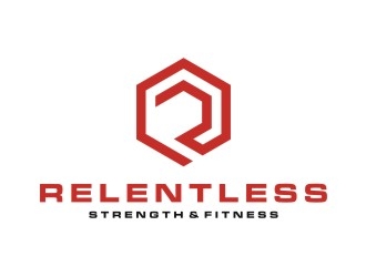 RELENTLESS    Strength & Fitness logo design by Franky.