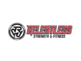 RELENTLESS    Strength & Fitness logo design by VhienceFX