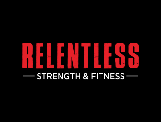 RELENTLESS    Strength & Fitness logo design by afra_art