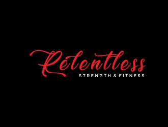 RELENTLESS    Strength & Fitness logo design by afra_art