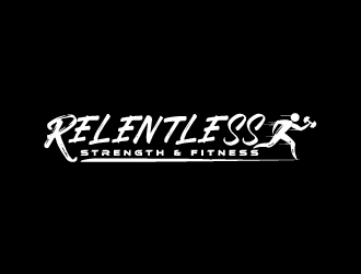 RELENTLESS    Strength & Fitness logo design by JJlcool
