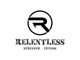RELENTLESS    Strength & Fitness logo design by haidar