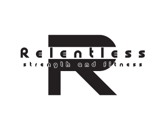 RELENTLESS    Strength & Fitness logo design by Maddywk