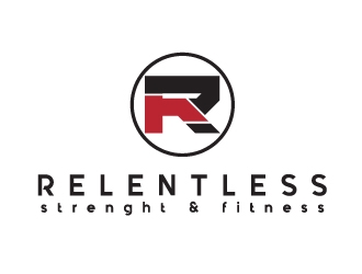 RELENTLESS    Strength & Fitness logo design by Maddywk