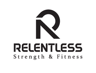 RELENTLESS    Strength & Fitness logo design by Maddywk