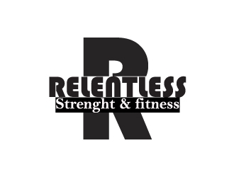 RELENTLESS    Strength & Fitness logo design by Maddywk