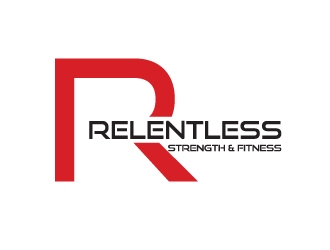 RELENTLESS    Strength & Fitness logo design by Maddywk
