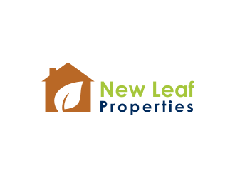 New Leaf Properties logo design by aflah