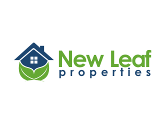 New Leaf Properties logo design by iltizam