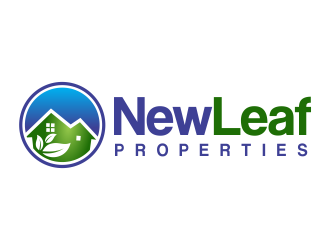 New Leaf Properties logo design by AisRafa