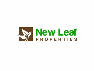 New Leaf Properties logo design by ammad