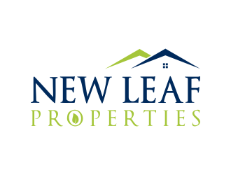 New Leaf Properties logo design by tukangngaret