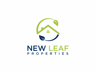 New Leaf Properties logo design by haidar