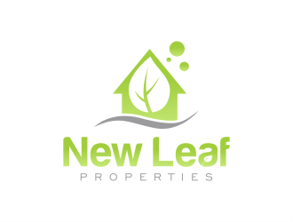New Leaf Properties logo design by onamel
