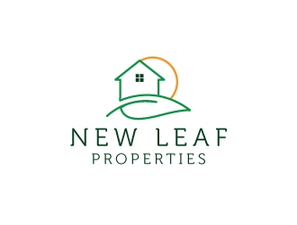 New Leaf Properties logo design by artbitin