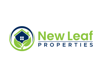 New Leaf Properties logo design by lexipej