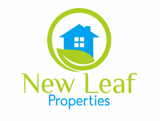 New Leaf Properties logo design by rava