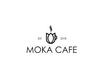 Moka cafe logo design by vostre