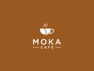 Moka cafe logo design by kaylee