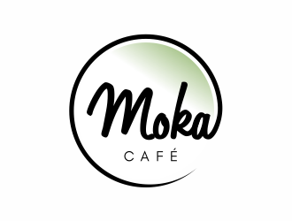 Moka cafe logo design by MagnetDesign