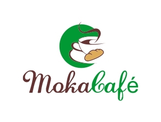 Moka cafe logo design by mckris