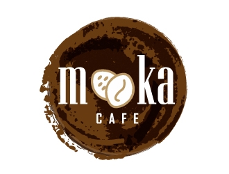 Moka cafe logo design by litera