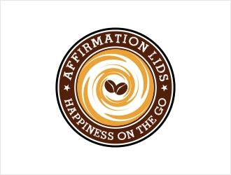 Affirmation Lids logo design by gusdwi77