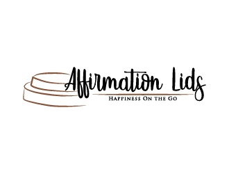 Affirmation Lids logo design by onep