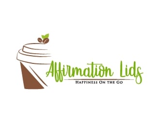 Affirmation Lids logo design by onep