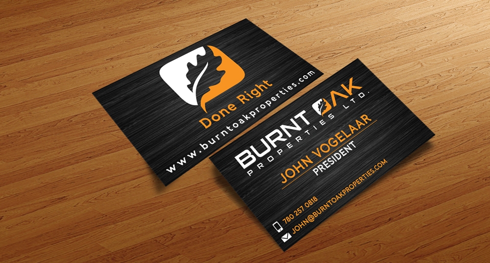 Burnt Oak Properties Ltd. logo design by dhika