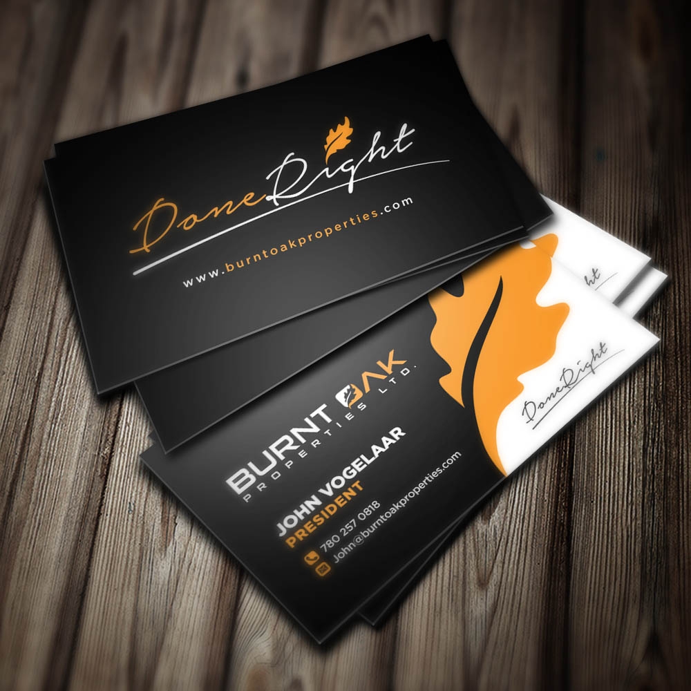 Burnt Oak Properties Ltd. logo design by scriotx