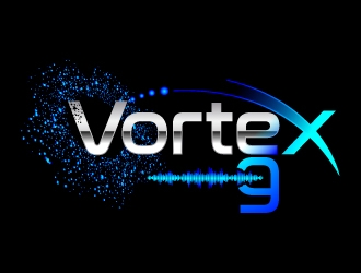 Vortex Entertainment Group (Vortex E.G.) logo design by jaize