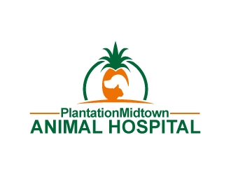 Plantation Midtown Animal Hospital logo design by gipanuhotko