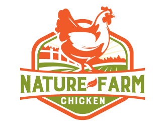 Nature Farm Chicken logo design by scriotx