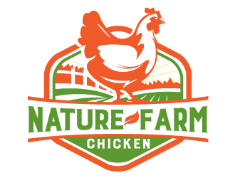 Nature Farm Chicken logo design by scriotx