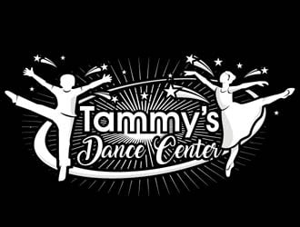 Tammys Dance Center logo design by shere