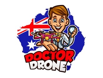 Doctor Drone logo design by DreamLogoDesign