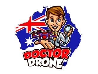 Doctor Drone logo design by DreamLogoDesign