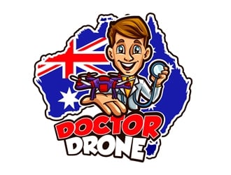 Doctor Drone logo design by DreamLogoDesign